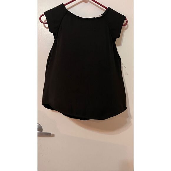 MIKA & GALA BLACK BLOUSE SIZE 10 NEW WITH TAGS - Picture 3 of 10